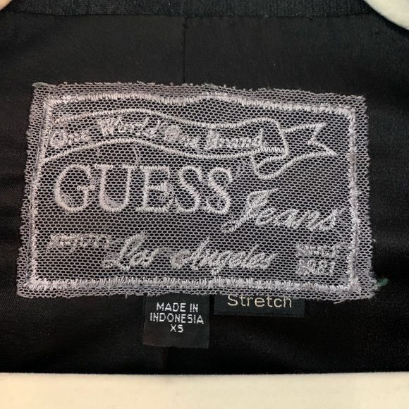 GUESS Black & Charcoal Grey Blazer - Picture 3 of 4